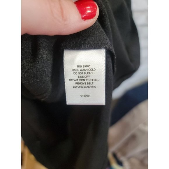 Liz Clairborne Size‎ 10 Dress Cap Sleeve Lace Front - Picture 7 of 10